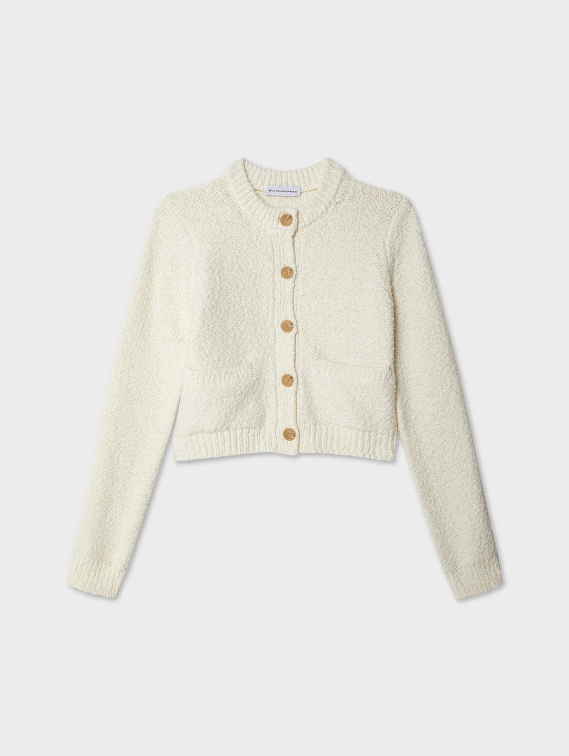 Cotton Pocket Cardigan