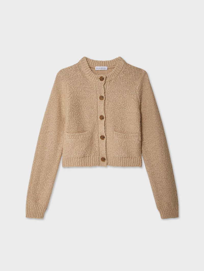 Cotton Pocket Cardigan