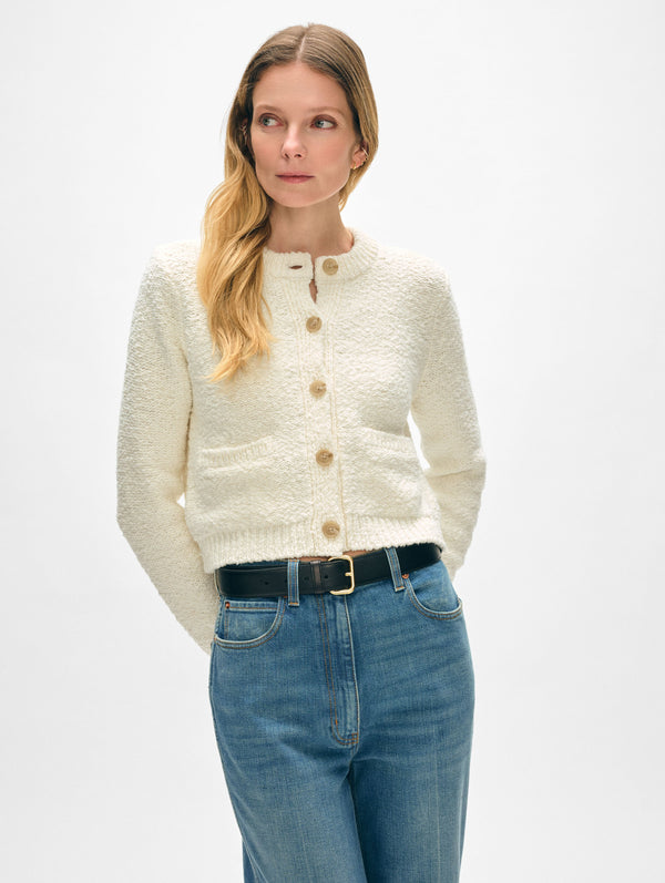 Cotton Pocket Cardigan