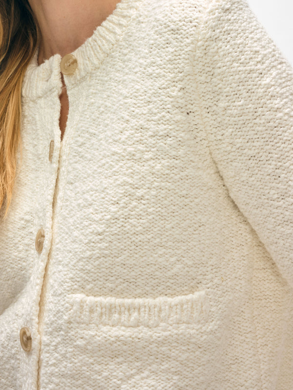 Cotton Pocket Cardigan