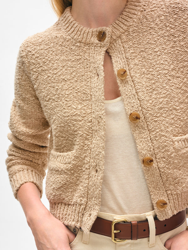 Cotton Pocket Cardigan