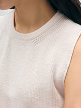 Linen Blend Shell Tank