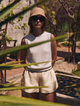 Cotton Blanket Trim Tank