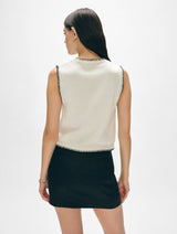 Cotton Blanket Trim Tank