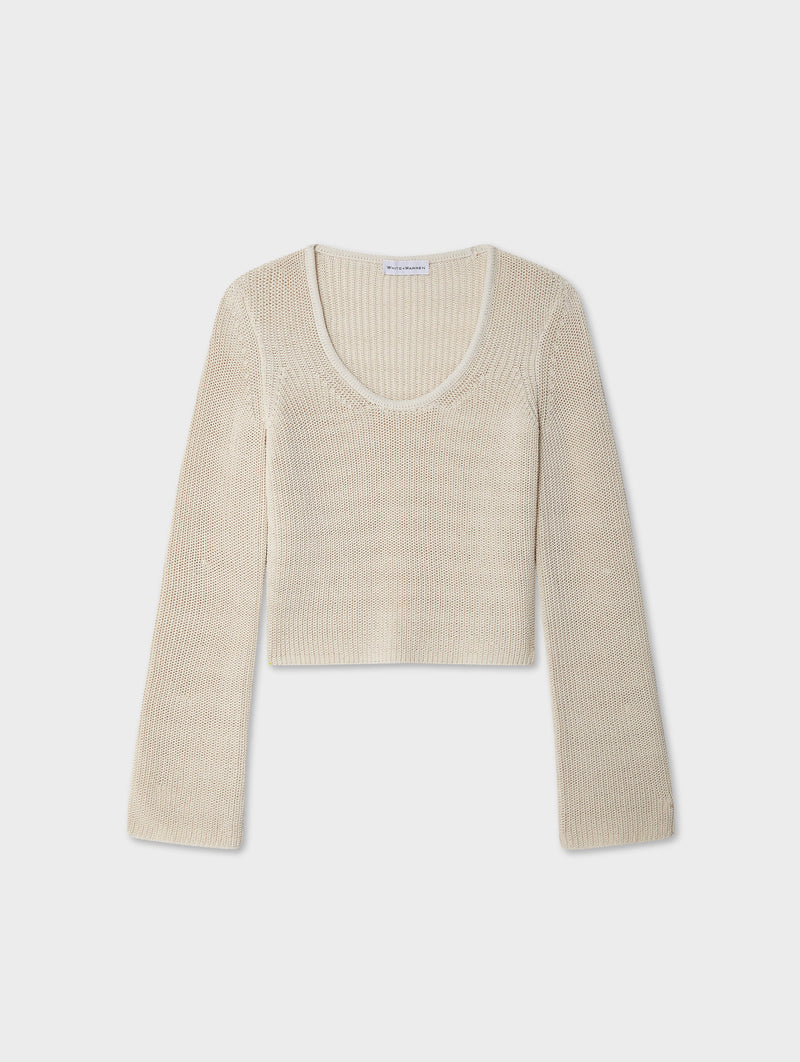 Cotton Tape Fluted Top