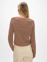 Cotton Tape Fluted Top