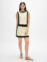 Hand-Crochet Reversible Tie Tank