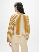 Hand-Crochet Cotton Splitneck