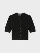 Cashmere Short Sleeve Cardigan