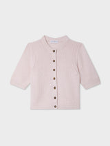 Cashmere Short Sleeve Cardigan