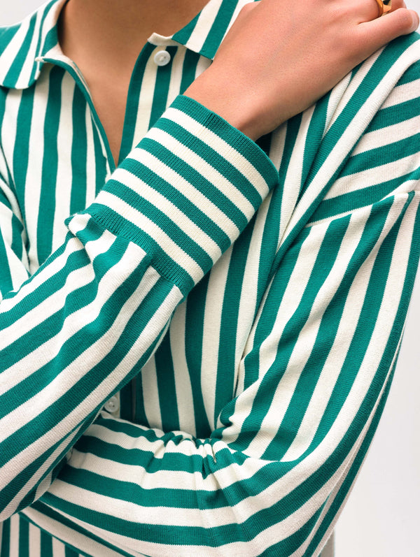 Superfine Organic Cotton Striped Shirt