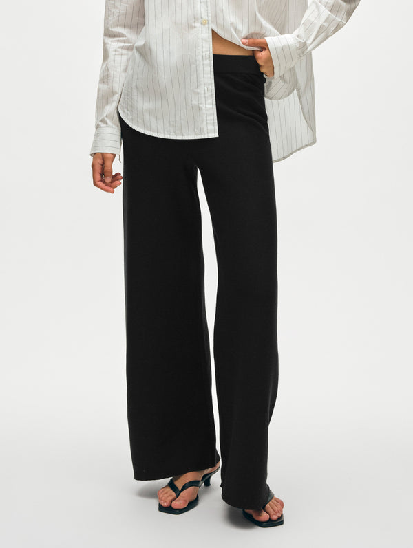 Superfine Cotton Wide Leg Pant