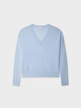 Cashmere Featherweight V Neck