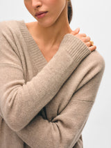 Cashmere Featherweight V Neck