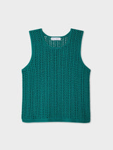 Hand Crochet Lofty Cotton Tank