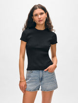 Paperfine Pointelle T-shirt