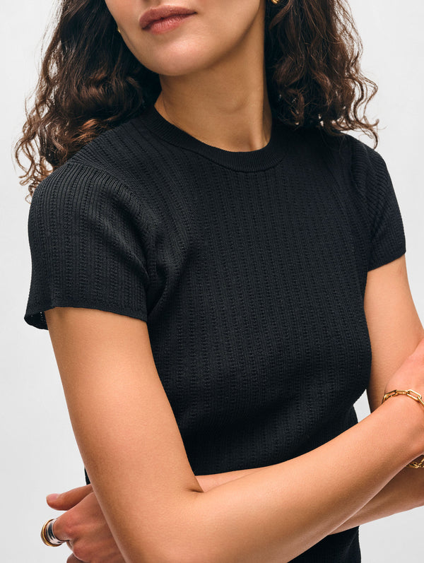 Paperfine Pointelle T-shirt