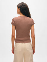 Paperfine Pointelle T-shirt