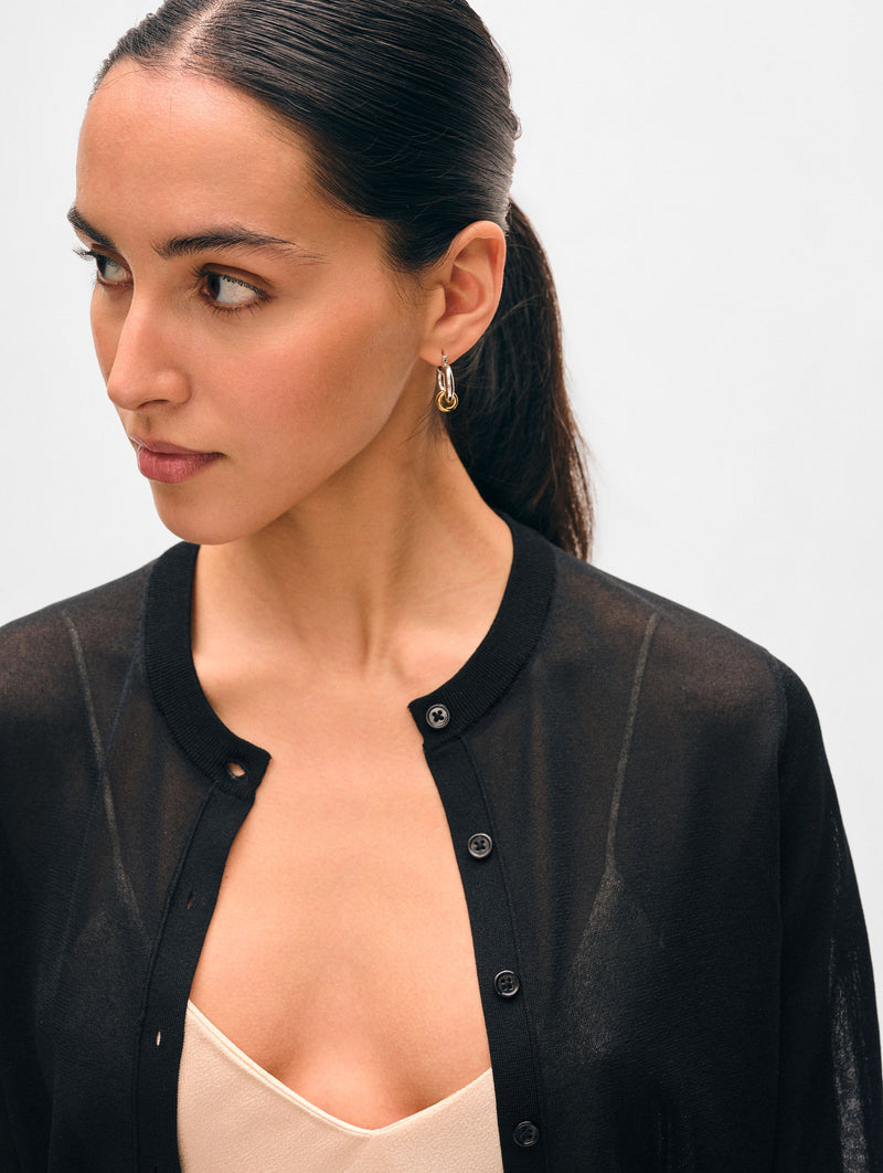 Paperfine Crewneck Cardigan