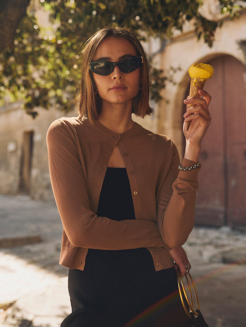 Paperfine Crewneck Cardigan