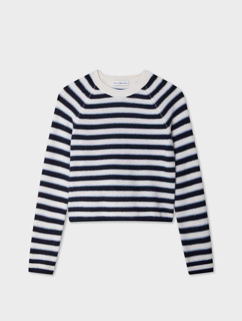 Cashmere Striped Sweatshirt
