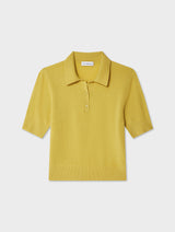 Cashmere Polo Top