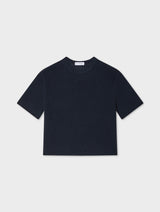 Cashmere Waffle Mesh Tee