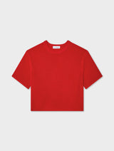 Cashmere Waffle Mesh Tee
