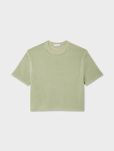 Cashmere Waffle Mesh Tee